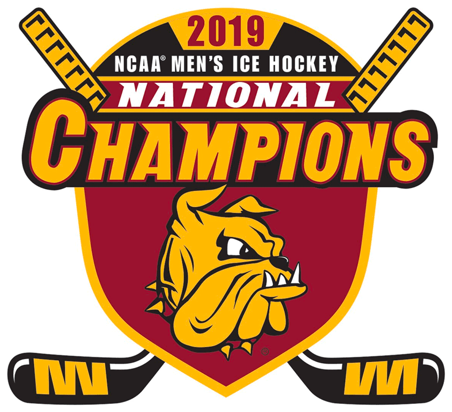 Minnesota-Duluth Bulldogs 2019 Champion Logo iron on transfers for T-shirts
